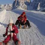 sledging alpe di siusi