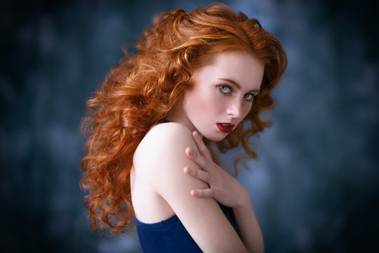 redhead model